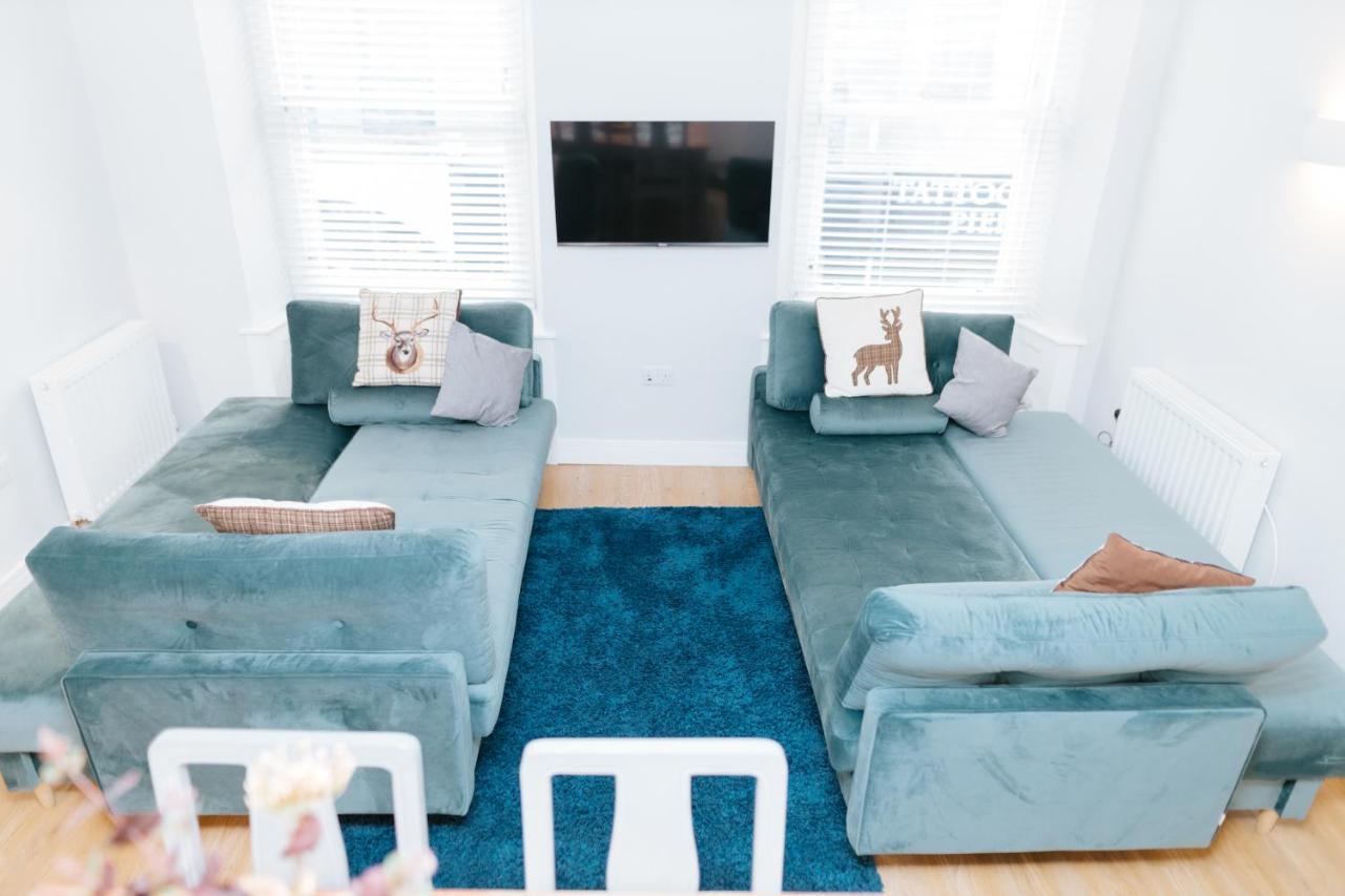 Luxury Modern 3 Bedroom Apartment In City Centre EDI Eksteriør bilde